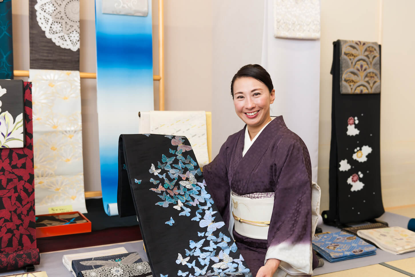 現代女性に似合う着物をつくる。京都・西陣「かはひらこ」佐竹美都子さん（前編）