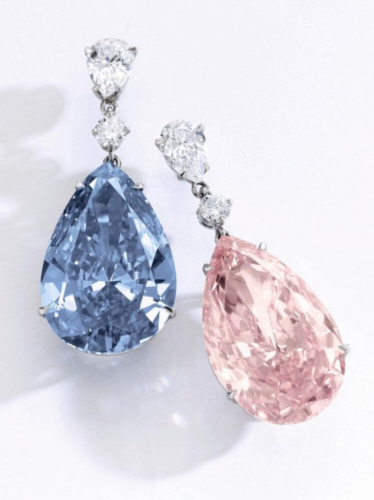史上最高価格５，７４０万ドルのダイヤモンドイヤリング