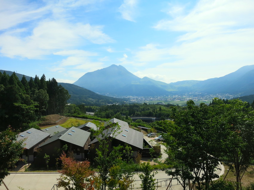 ときリゾート 由布院 別邸から眺める由布岳