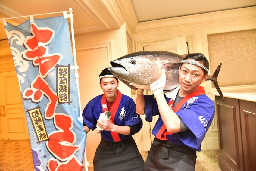 紀州の生本マグロ１本まるごとパーティ